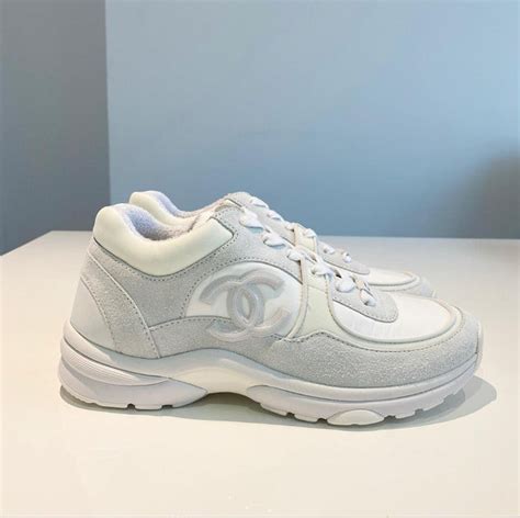 chanel white trainer|Chanel runners women.